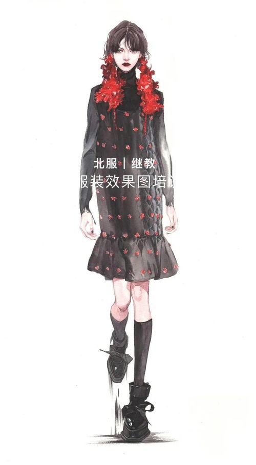 寒假班丨 北服 服裝效果圖手繪 精品課程,公開預(yù)約課程名額