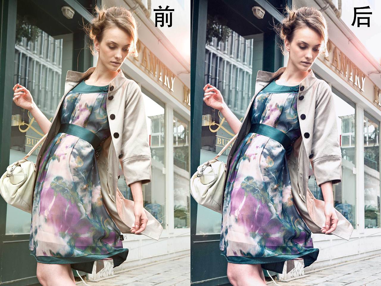 服裝產(chǎn)品模特精修