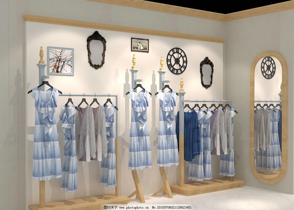 女裝店 服裝店圖片_3D作品設(shè)計(jì)_3D設(shè)計(jì)_